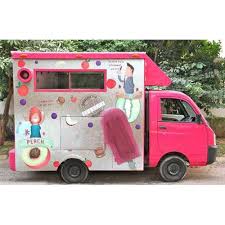 Electric Cast Iron Ice Cream Van, Feature : Attractive Colors, Comfortable Riding, Fuel Efficient, Timely Delivered