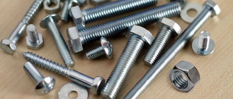 Polished Aluminium Inconel 800 Fasteners, for Fittings, Industry, Size : 0-15mm, 15-30mm