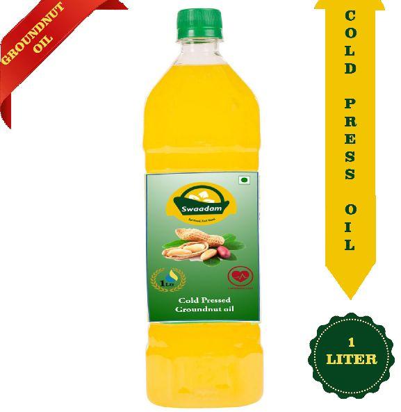 Cold Pressed Organic Double Filtered Groundnut Oil, for Cooking, Certification : FSSAI