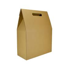 Kraft Paper Gable Top Box, for Food Packaging, Goods Packaging, Size : 12x12x6inch, 14x14x7inch, 16x16x8inch