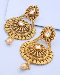 Non Polished Aluminium Gold Plated Earrings, Purity : 18-24C