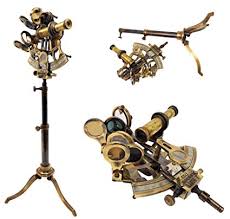 Solid Brass Sextant
