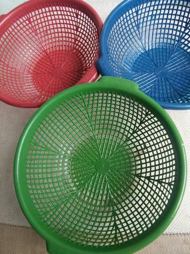 Polished Kan Plastic Baskets, for Kitchen Use, Shape : Round