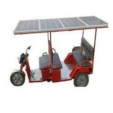 Electric Aluminium solar rickshaw, Certification : CE Certified