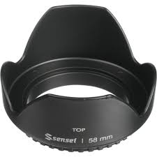 Non Polished Plastic Lens Hood, Size : 67mm, 72mm, 77mm, 49mm, 52mm, 55mm