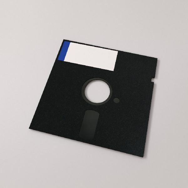Plastic floppy disc, for CPU, Date Storage, Certification : CE Certified