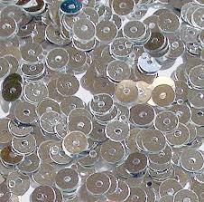 Non Polished Metallic Sequins, for Beading, Decoration Use, Hand Embroidery, Handwork, Making Jewellery