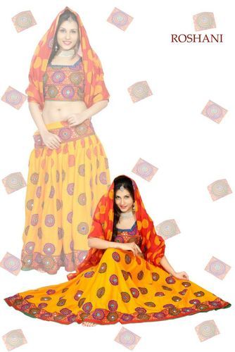 Roshani Ladies Cotton Chaniya Choli, Size : M, XL