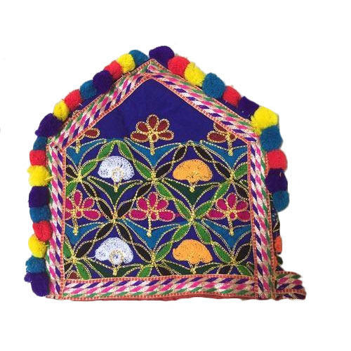 Embroidered Cotton Traditional Navratri Cap, Feature : Skin Friendly, Shrink Resistance