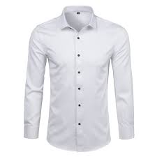 Mens Formal Shirt, for Anti-Shrink, Anti-Wrinkle, Breathable, Eco-Friendly, Quick Dry, Size : XL