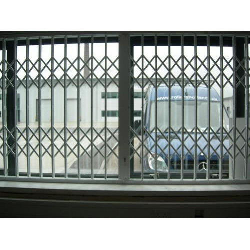 Manual Polished Mild Steel Folding Channel Gate, for Industrial Area, Society, Feature : Anti Corrosive