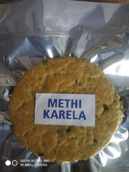 Indian Recipes Dry Bhakhri (Methi Karela), Certification : Iso 9001