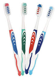 HDPE toothbrush, for Cleaning Teeths, Size : M