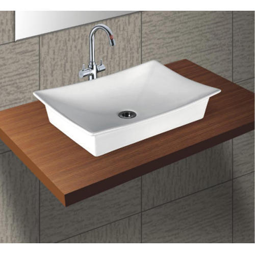 Ceramic Table Top Wash Basin, for Home, Hotel, Restaurant, Size : Multisize