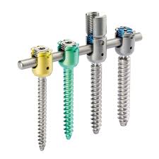 Non Polished Metal pedicle screw, for Industrial, Surgery, Length : 3-4 Inch, 4-5 Inch