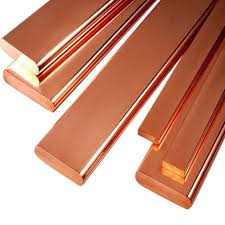 Enameled Copper Flat, for Electric Conductor, Heating, Lighting, Underground, Conductor Type : Solid