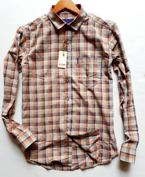 Plain Cotton mens shirts, Size : XL