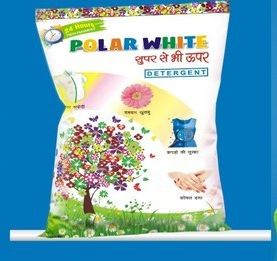 Polar White Detergent Powder, for Laundry, Packaging Size : 500gm