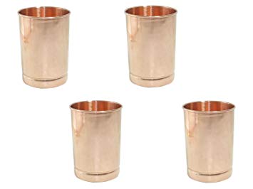 Copper Plain Glass Set