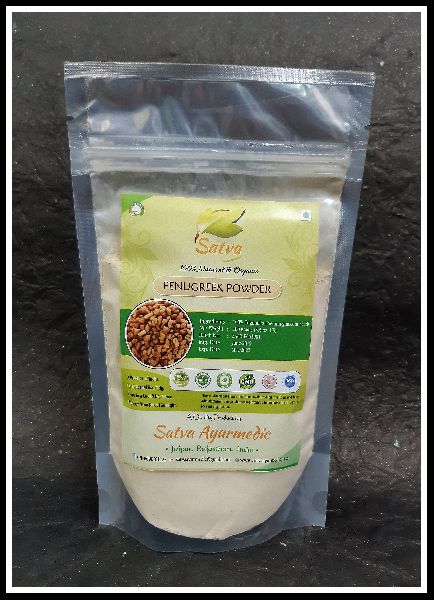 Satva Common Fenugreek Powder, for Anti Gastric, Antidiabetic, Cooking, Packaging Size : 100gm