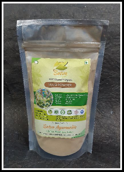 Organic Tulsi Powder, for Personal, Skin Hair Care, Packaging Type : Kraft Paper Sacks, Foil Pouch