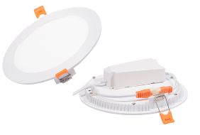 18W Round Recessed Slim Panel LED Light