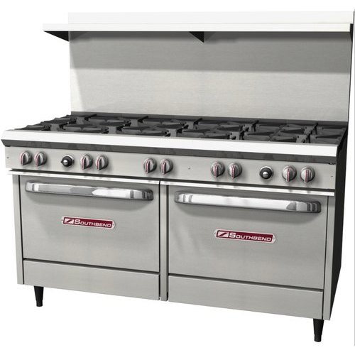 Polished 10 Burner Gas Range, Feature : Durable, Shiny Look