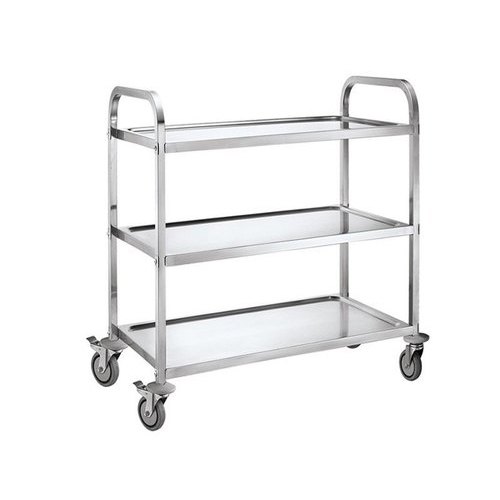 Polished Stainless Steel Trolley, Feature : Durable, High Quality