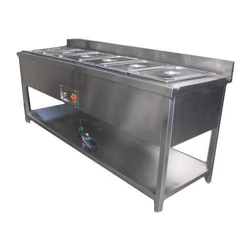 Stainless Steel Hot Bain Marie, Voltage : 220 V