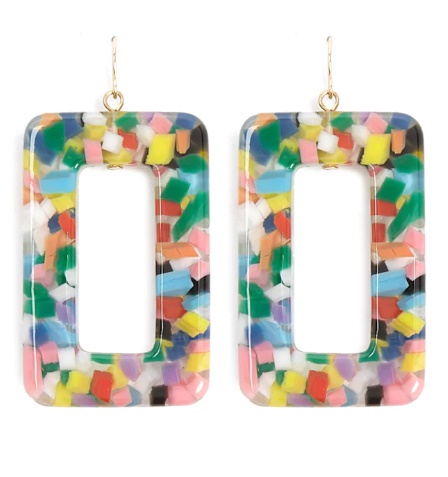 Multicolor Drop Earrings