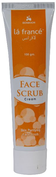 Benmoon Face Scrub Cream, for Parlour, Personal, Packaging Type : Plastic Tube