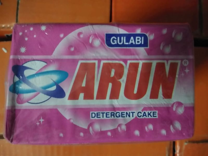 Arun Gulabi Detergent Cake, for Cloth Washing, Feature : Skin Friendly