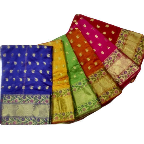 Banarasi Opara Silk Saree, Occasion : Party Wear