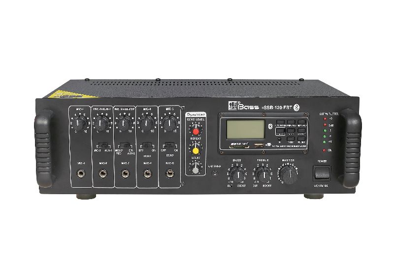 Mixer Amplifier with Echo, for Events, Feature : Easy To Operate, Low Maintenance, Noise Reduction