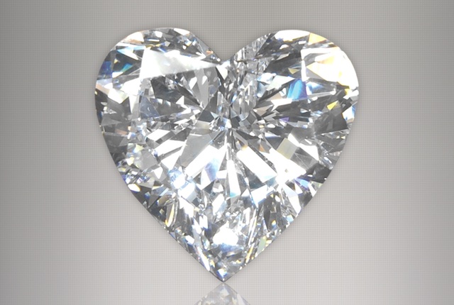 Polished Heart Shaped Loose Diamonds, for Jewellery Use, Size : 0-10mm