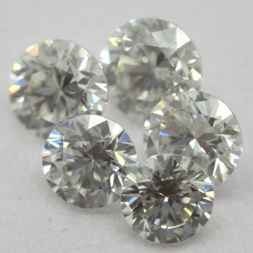 Polished Natural Loose Diamonds, Size : 0-10mm