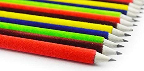 Paper Velvet Pencil, for Writing, Length : 8-10inch