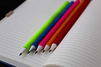 Plain Velvet Pencil, for Writing, Length : 6-8inch