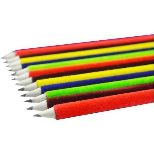 Textured Velvet Pencil, for Drawing, Writing, Length : 10-12inch
