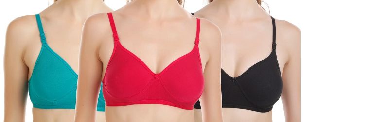 Cotton Ladies Sports Bra, Plain, 150-200 at Rs 32/piece in Ahmedabad