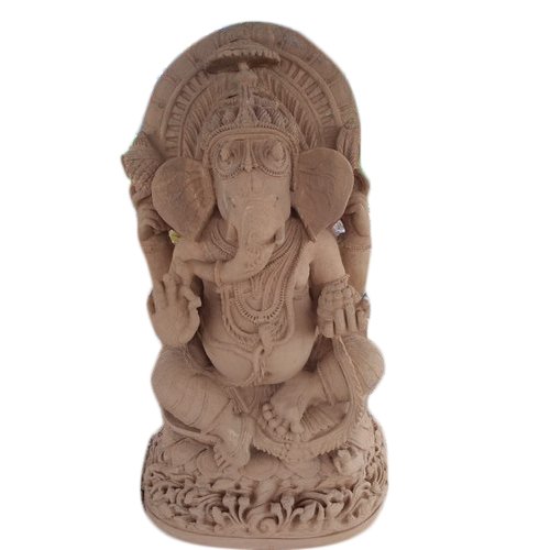 4 Feet Sandstone Ganesh Statue