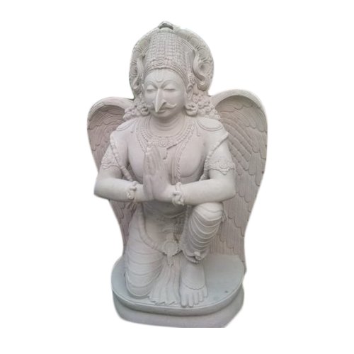 Polished Sandstone Garuda Statue, for Tample, Home, Office, etc., Feature : Best Quality, Perfect Shape