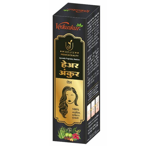 Vedankur Herbal Hair Oil, Packaging Type : Plastic Bottle