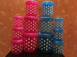 Polka Dot Container