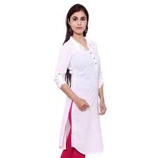 Checked ladies kurti, Size : M, XL, XXL, XXXL