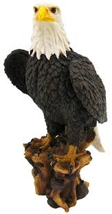 Non Polished Brass Eagle Statue, for Home, Hotel, House, Park, Shop, Packaging Type : Carton Box