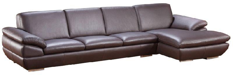 L Shape Leather Sofa LSLS-009, for Neem Wood, Feature : Attractive Designs, Stylish