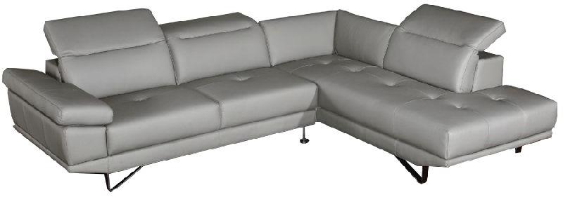 Mayuri International Polished LShape leather sofa LSLS-010, for Neem Wood, Feature : Stylish