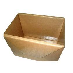 Plain Laminated Corrugated Box, Color : Brown