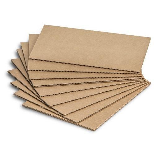 Plain Corrugated Cardboard Sheet